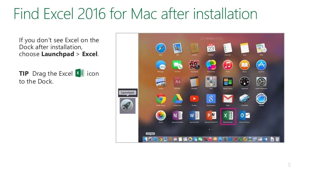 Excel 2016 For MacOS Basics