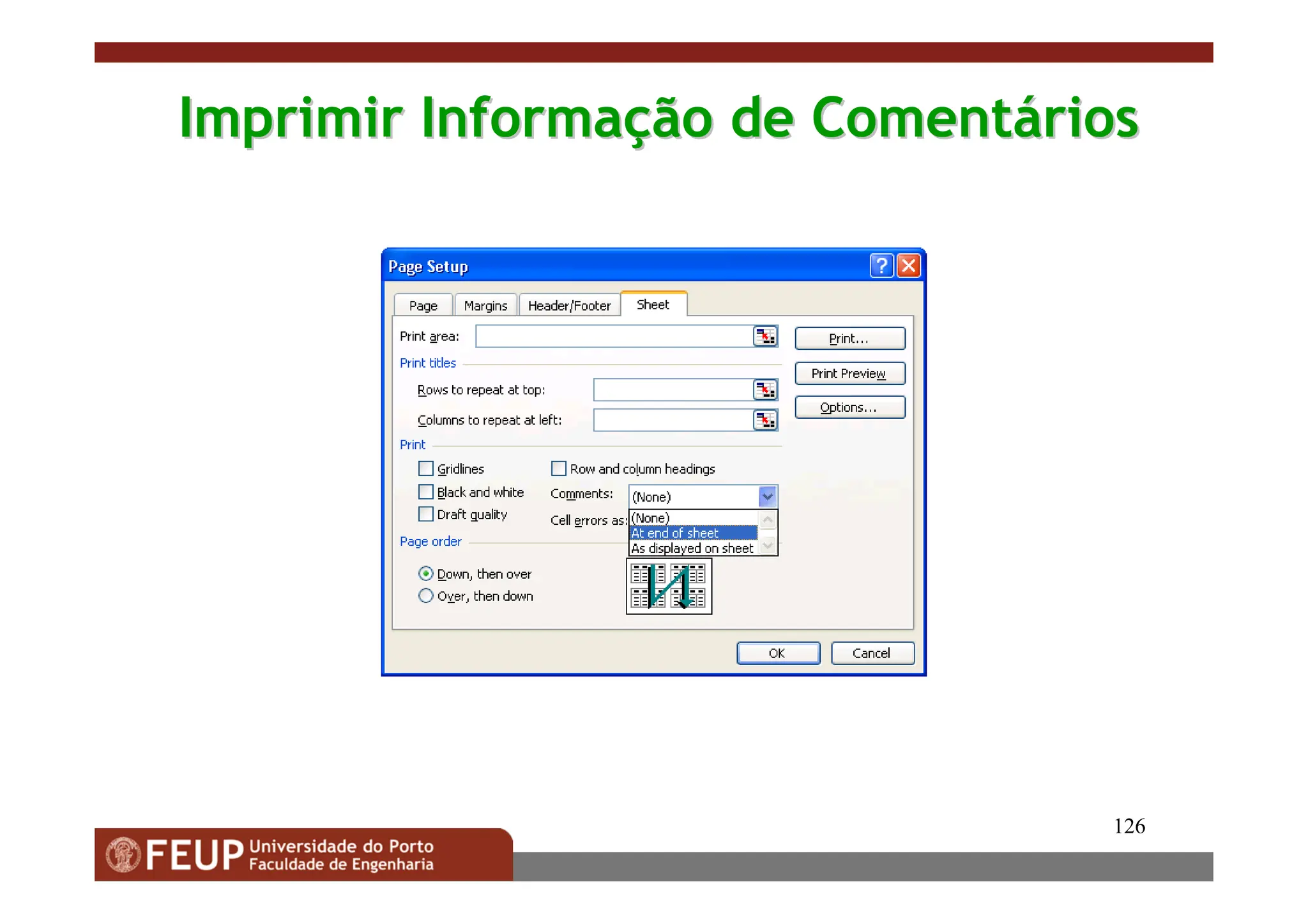 126
Imprimir Informa
Imprimir Informaç
ção de Coment
ão de Comentá
ários
rios
 