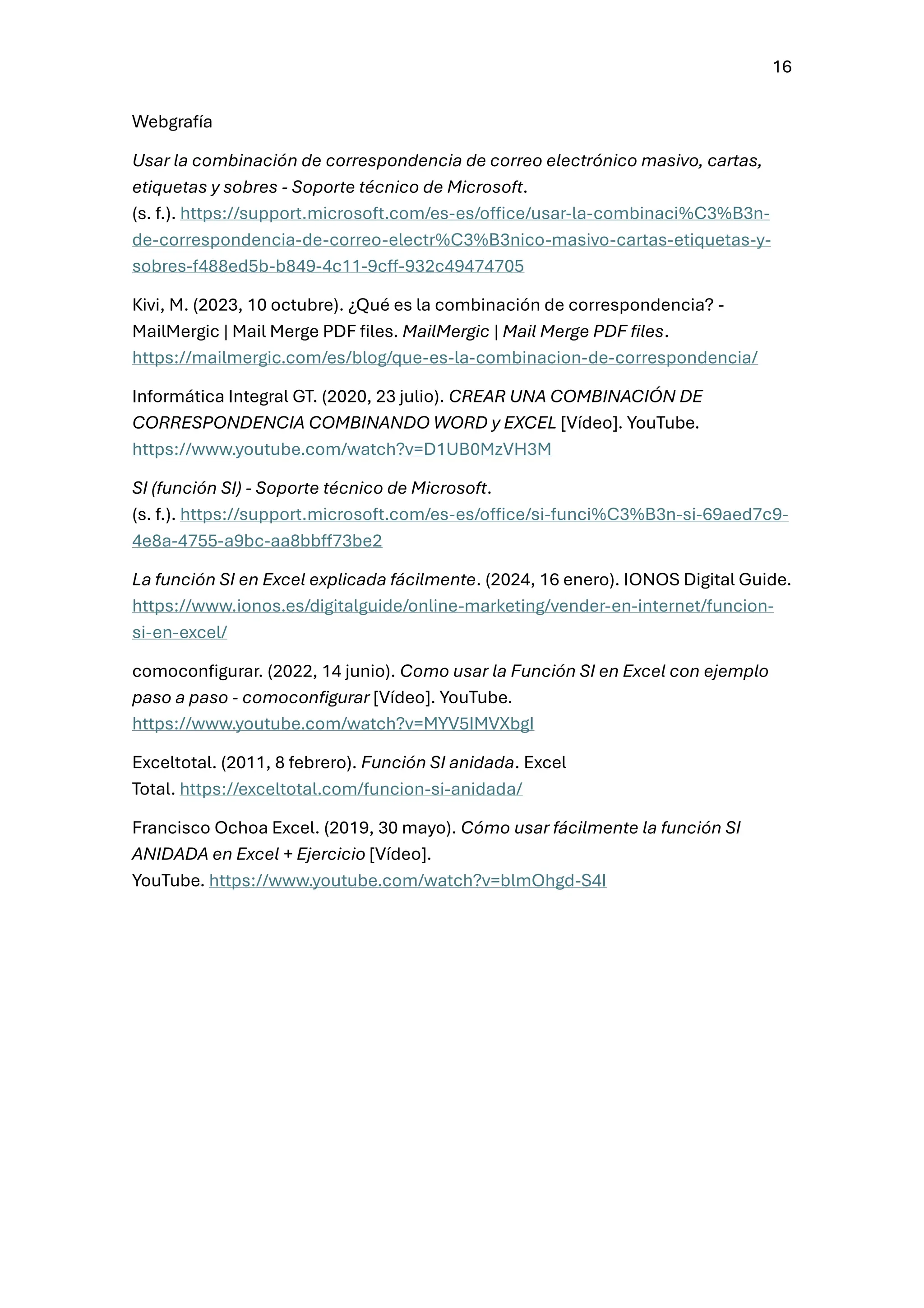 Excel Avanzado, combinacion de correspondencia.pdf