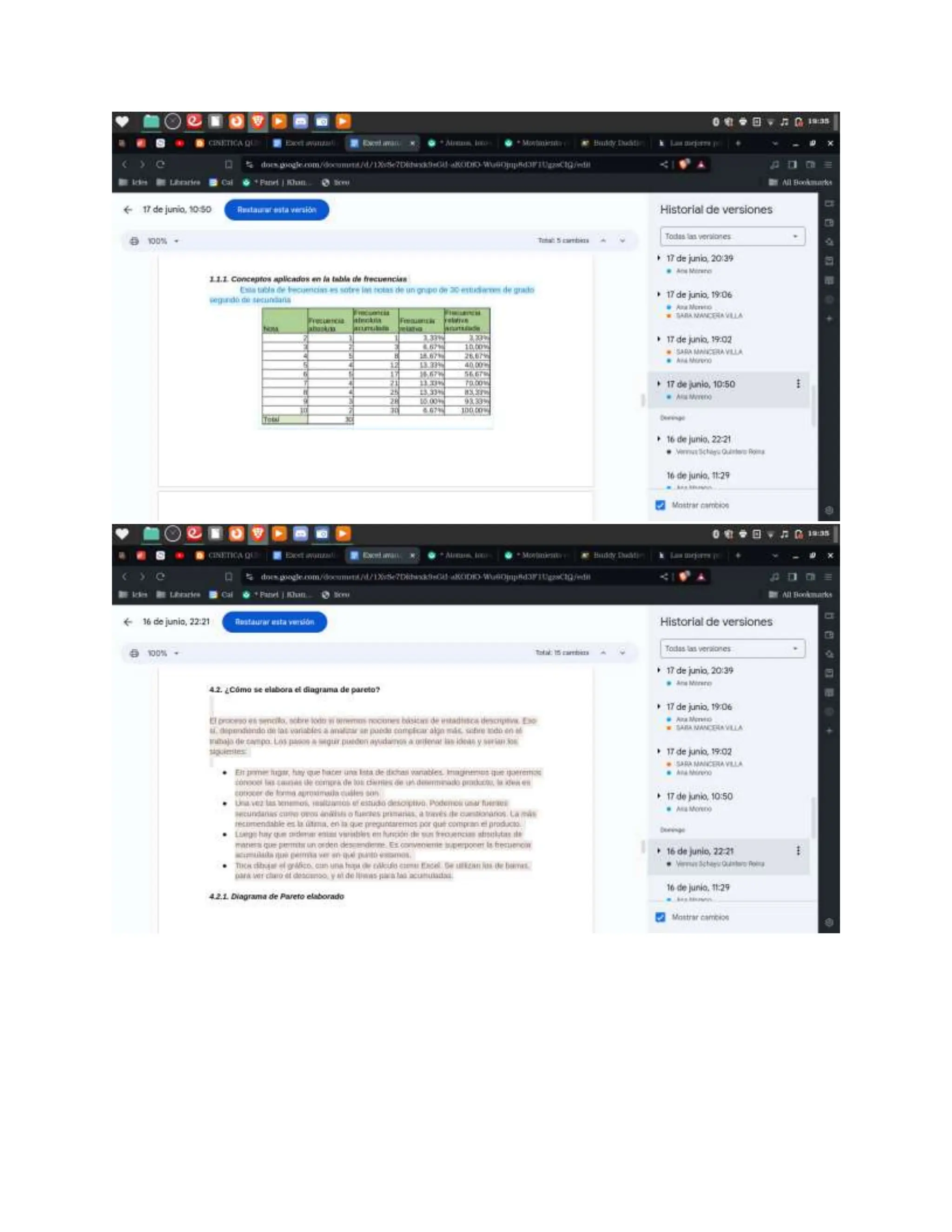 Excel avanzado Diagrama de Pareto 2024 .