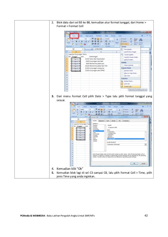 belajar excel basic