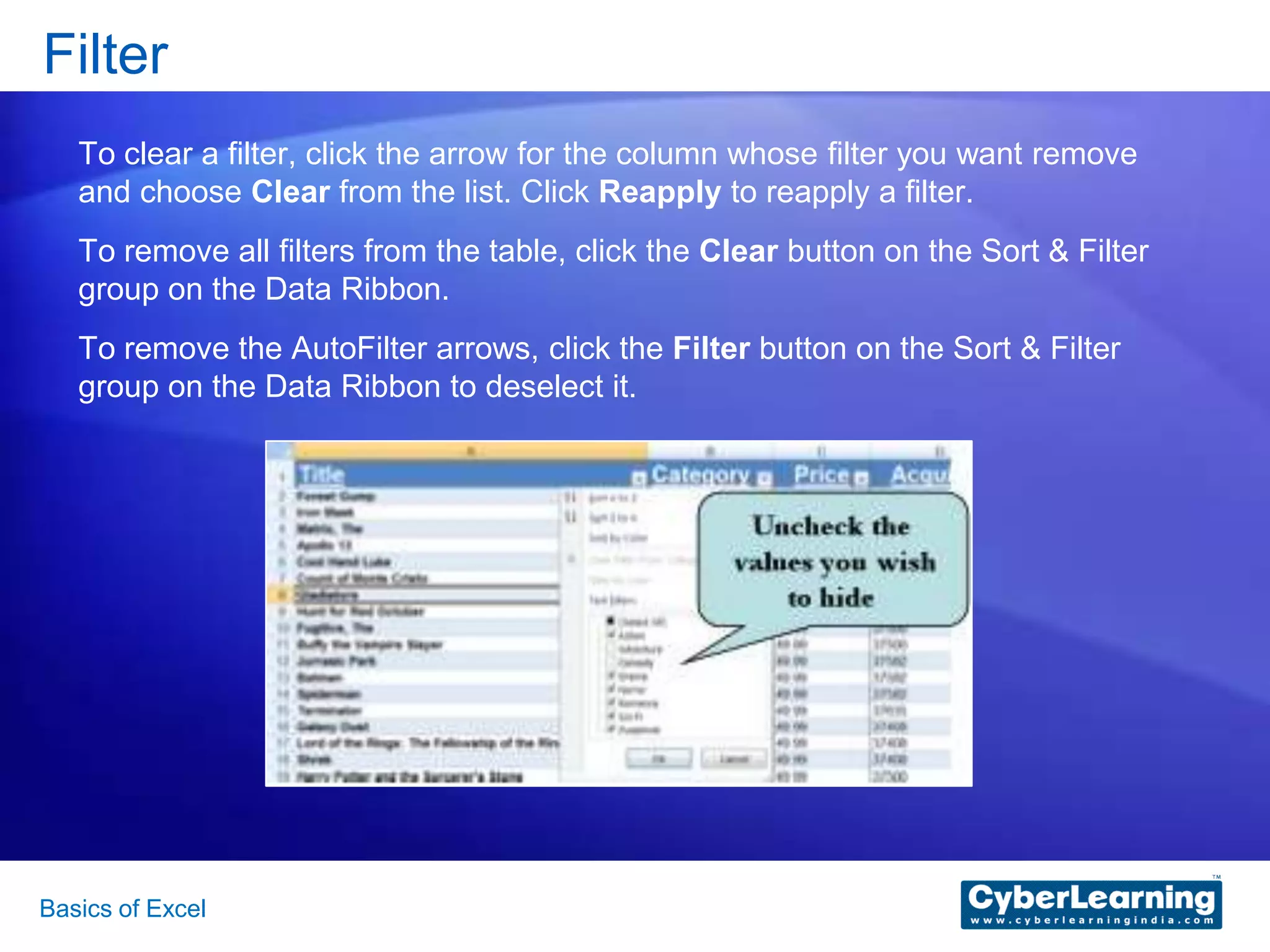 Reviewing & Printing Options