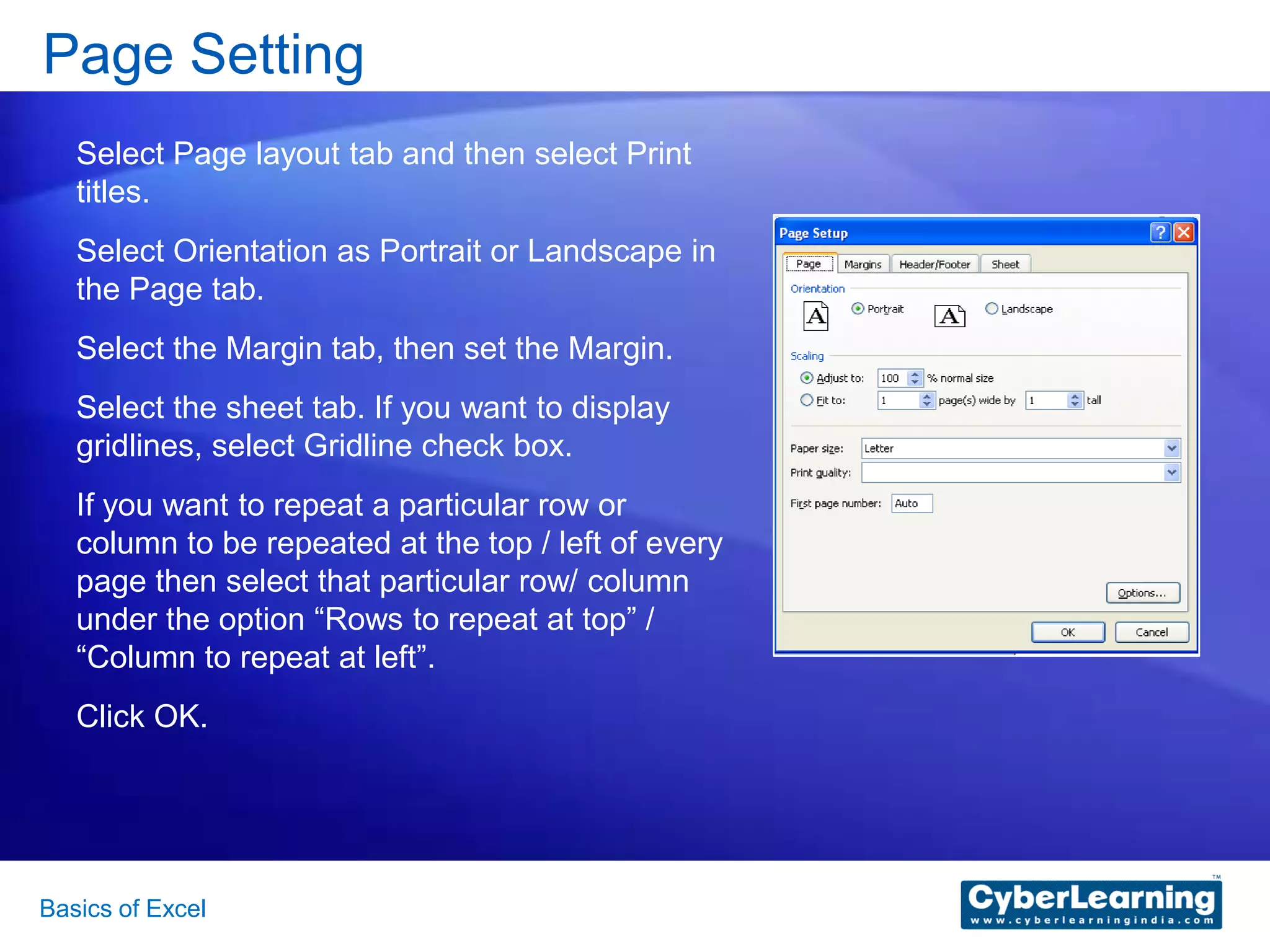 Defining Name RangeData FormattingData formatting in MS Excel becomes very easy with the help of Excel’s built-in features, which can be applied on available data, like-numbers, text, date, day, month, year, currency settings etc. The formatting menu provides formatting facilities for – Number, Alignment, Font, Border, Fill, and Protection. Right click on any cell… and choose format cell   or press  – Ctrl +1