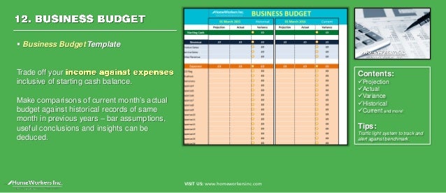 business cash budget template excel