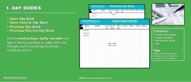 excel bookkeeping and accounting templates for home based business ow