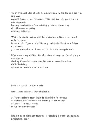 Excel Data Reporting Assignment 3 Data Analysis (Feasibility .docx