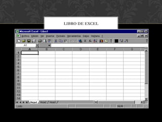 LIBRO DE EXCEL
 