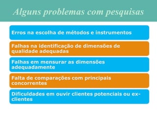 Alguns problemas com pesquisasAlguns problemas com pesquisas
 