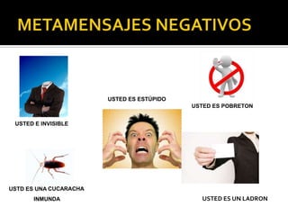 LADRÓN




                          USTED ES ESTÚPIDO
                                              USTED ES POBRETÓN


 USTED E INVISIBLE




USTD ES UNA CUCARACHA
      INMUNDA                                   USTED ES UN LADRON
 
