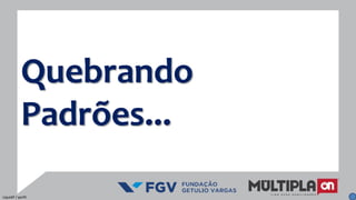 Quebrando
Padrões...
Liquidif / perfil
 