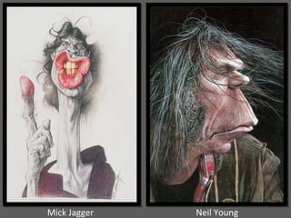 Mick Jagger Neil Young 