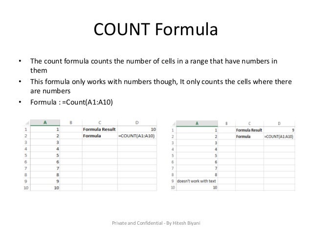 10 excel formulas that will help you in any job