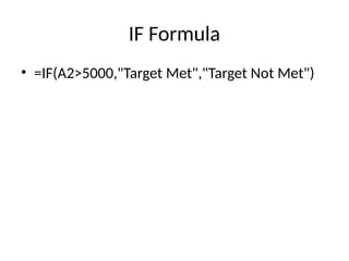 Target Not Met Excel_Formulas_Shortcuts_Presentation.pptx