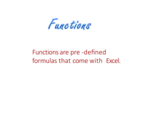 Useful Excel Functions & Formula Used everywhere.pptx