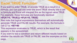 Excel IF, IFs.ppt