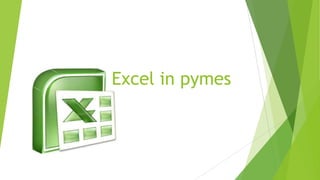 Excel in pymes
 