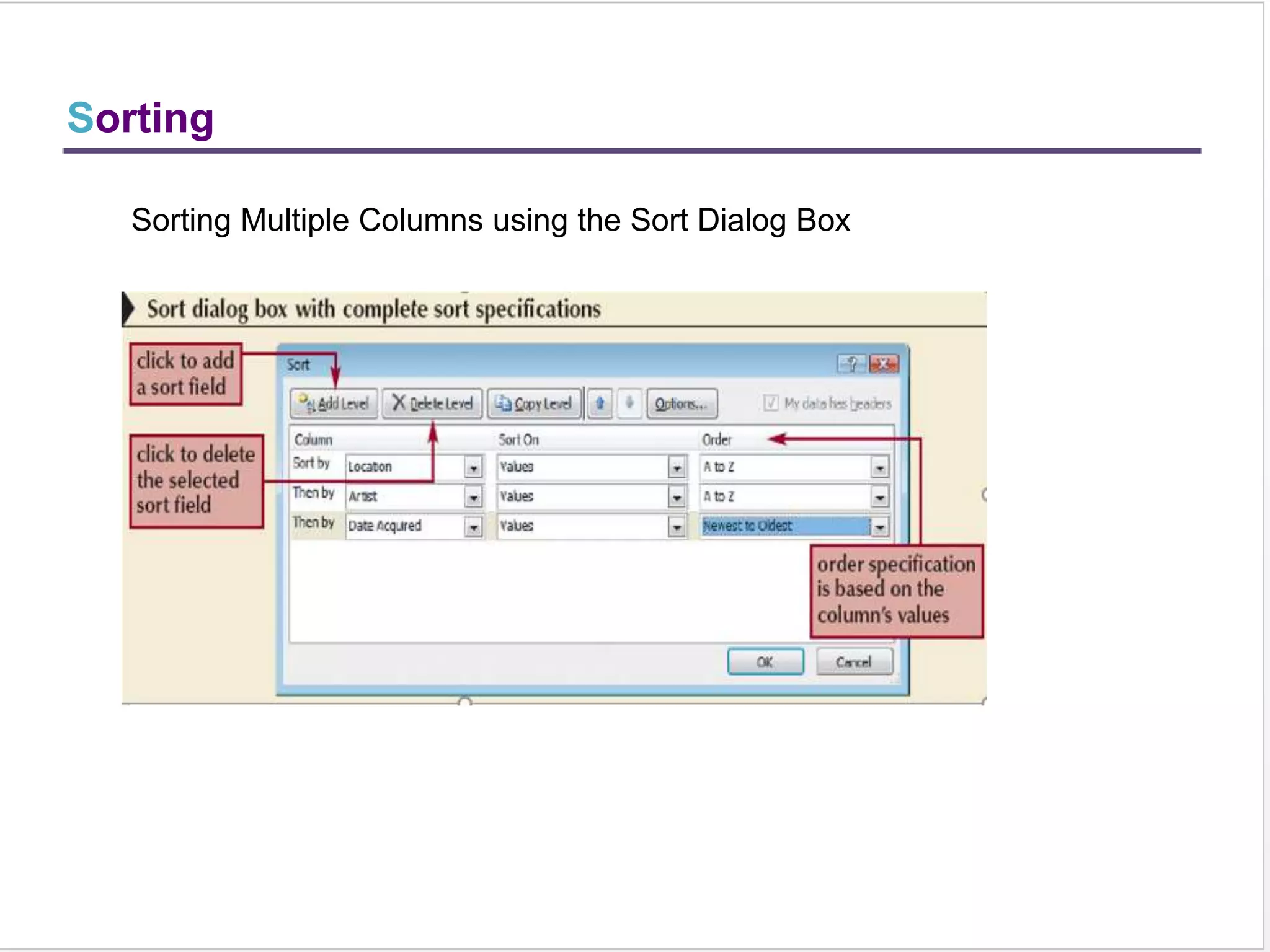 Cell Referencing
In cell (C1) sum function is used.
Then function from cell (C1) is copy to cell (D3).
When the position of the cell is changed from (C1) to (D3),
then row reference is changed(from 1 to 3) but column
reference remains same(A,B).
A mixed reference
has either an
absolute column
and relative row or
absolute row and
relative column. an
absolute column
reference takes the
form $A1, $B1.an
absolute row
reference takes the
form B$1, B$1.
MIXED REFERENCE
 