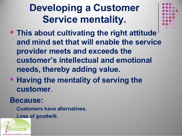 define excellent service