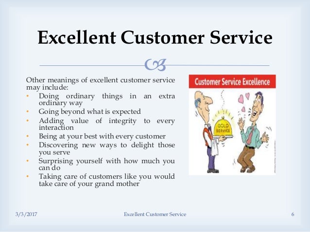 what was your best customer service experience essay