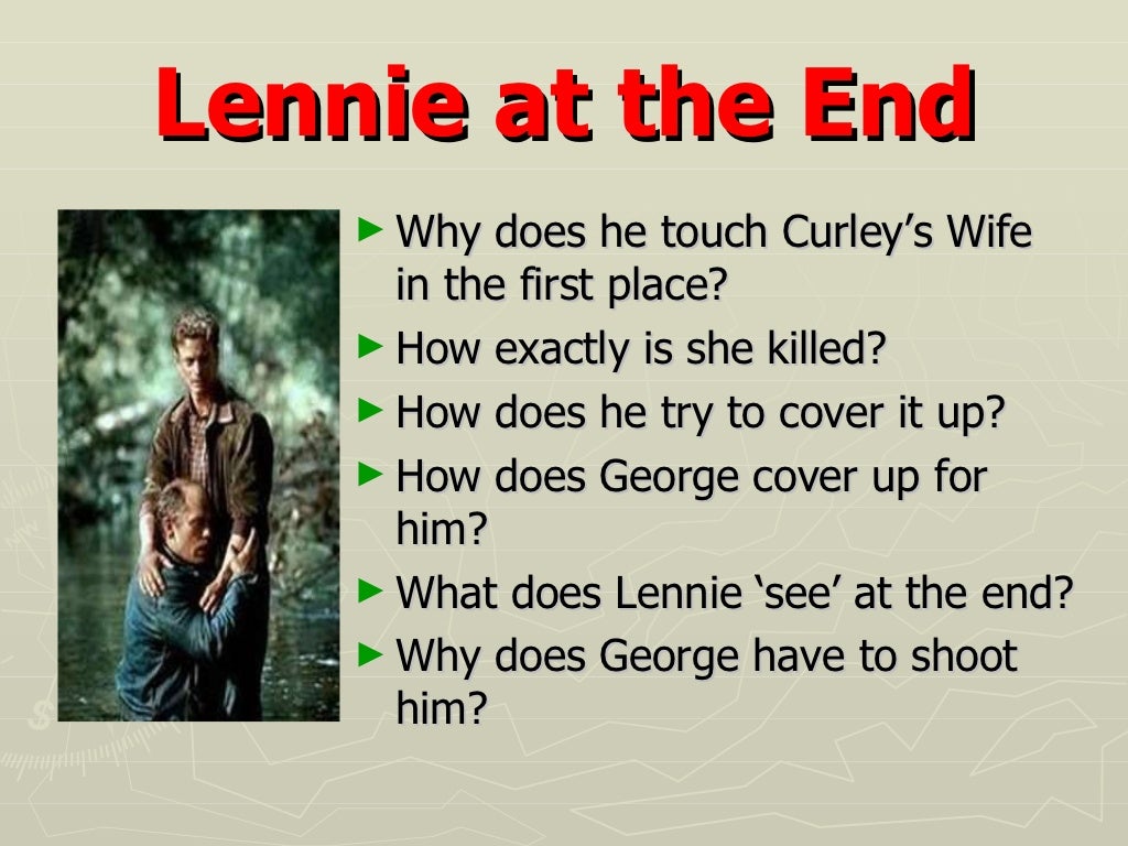 What Is The Turning Point In Of Mice And Men – Profound Essay Services