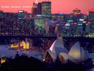 Sydney  Semaları,  A v ust u ral y a   