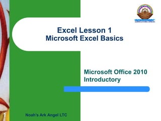 Microsoft Excel Tutorial - Lesson 01: Microsoft Excel Fundamentals