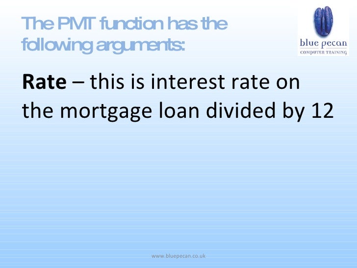 mortgage formula