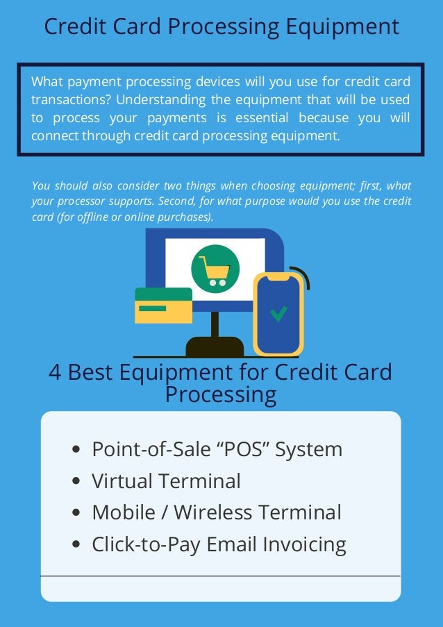 Guide to Understanding Credit Card Processing for Merchants | PDF