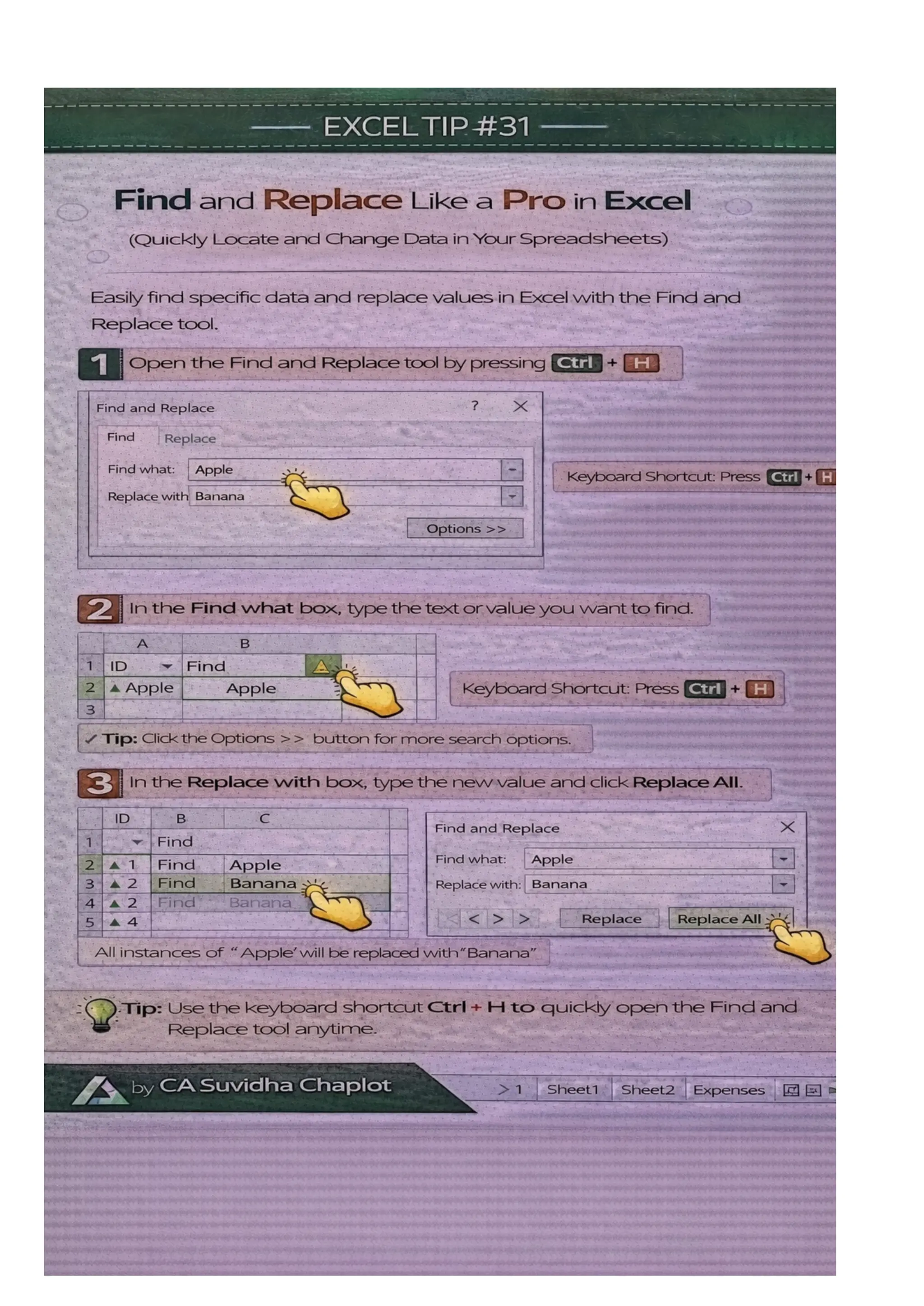 "Excel Tips 31 to 40: Master Advanced Excel Features and Boost Your Workflow" PART 4