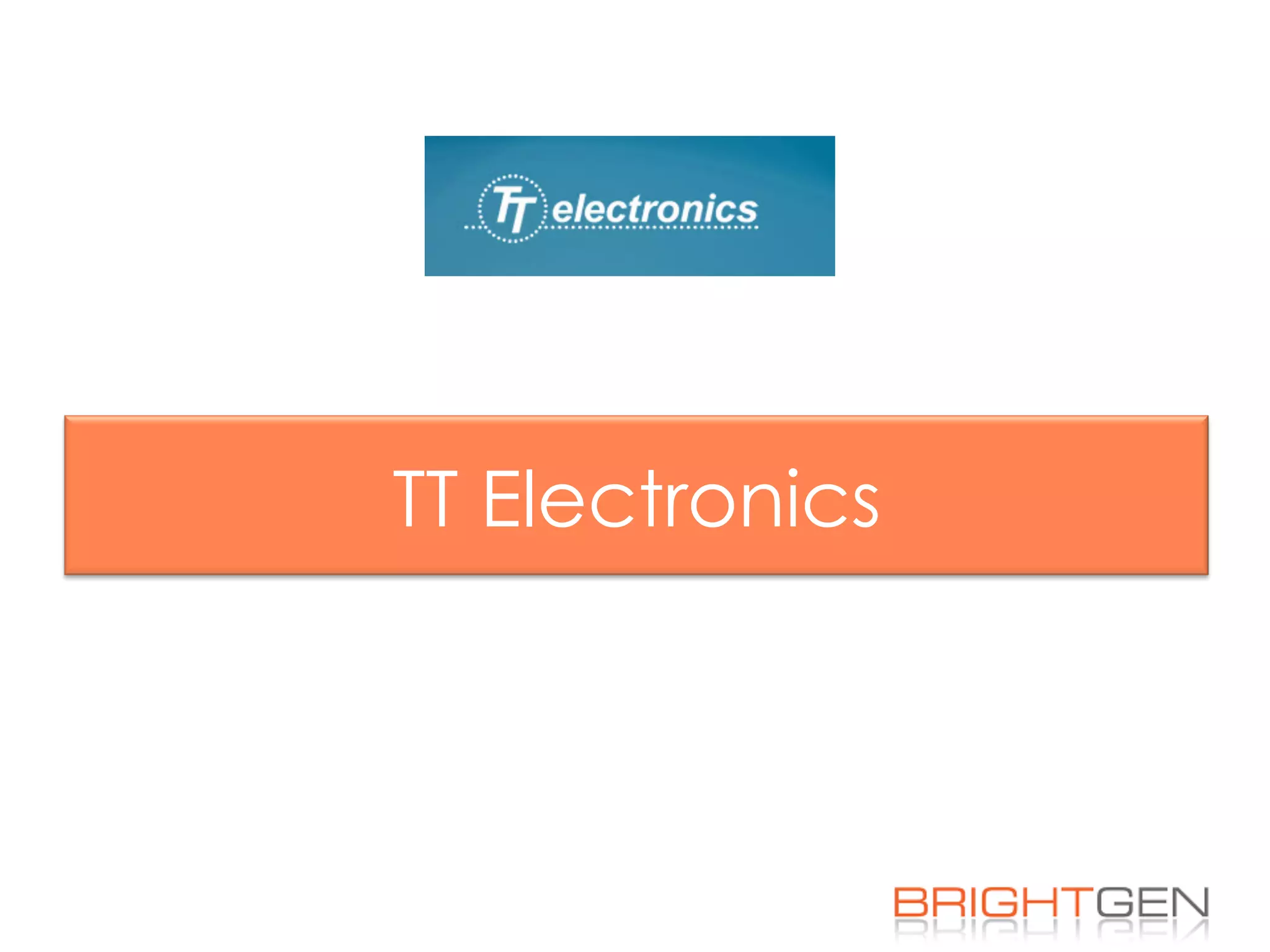 TT Electronics
 