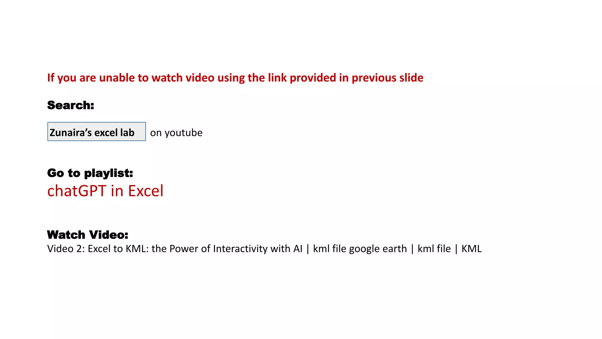 Excel to kml in just few clicks using ai ppt