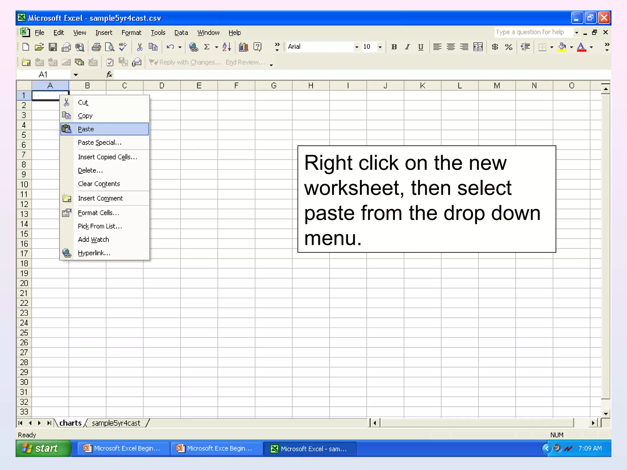 Training On Microsoft Excel | PPT
