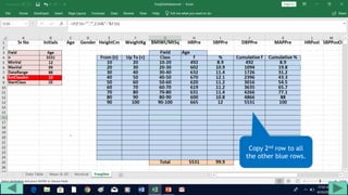 Copy 2nd row to all
the other blue rows.
 