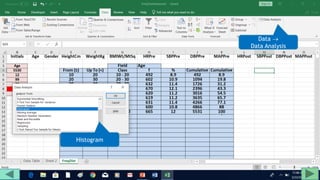 Data 
Data Analysis
Histogram
 