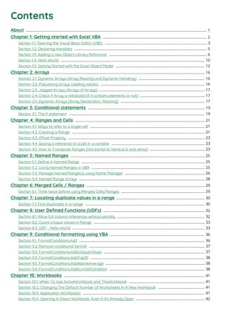 Excel vba notesforprofessionals | PDF