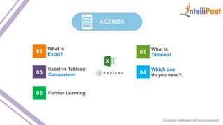 Tableau vs Excel | Difference Between Tableau vs Excel | Excel vs ...