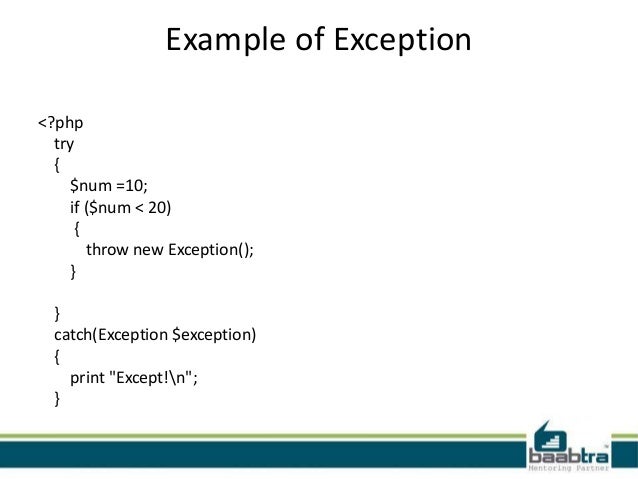 Exception