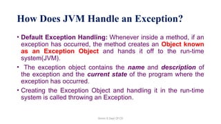 Java Exception Try-Catch-Finally & Handling Exception | PPTX