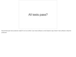 All tests pass?
 