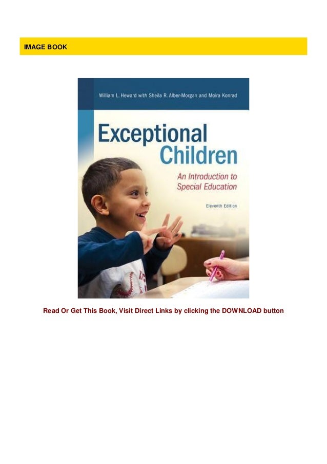 [PDF] Exceptional Children An Introduction to Special