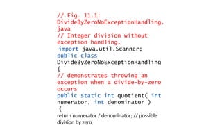 Comprehensive Guide to Exception Handling in Java Programming | PPTX