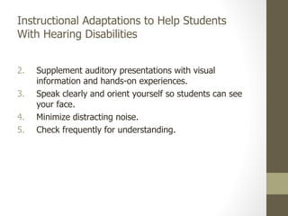 Exceptionalities | PPT