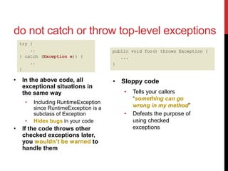 Exception handling | PDF