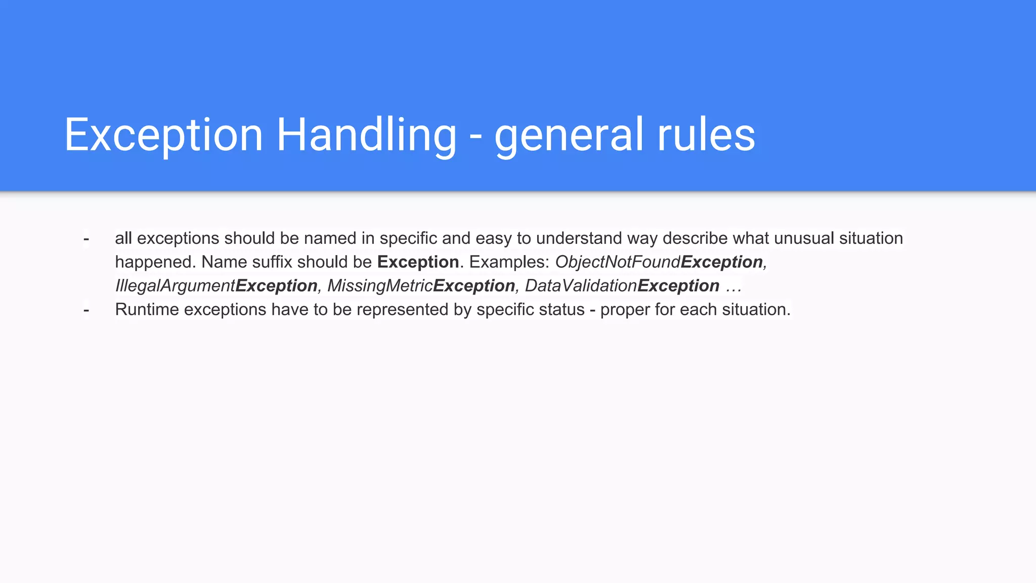 Exception handling | PPT