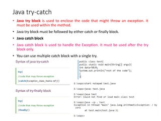 Exceptionhandling | PPT
