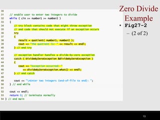 Exception handling | PPT