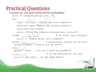Exception handling with python class 12.pptx
