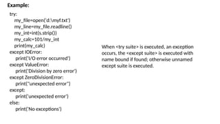 Exception handling.pptxnn h | PPTX
