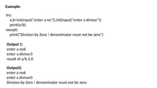 Exception handling.pptxnn h | PPT