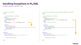 Countable Exeption Exception Handling - The Good, the Bad and the Maybe (APEXCONN23) | PDF